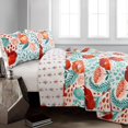 thumbnail image 2 of Poppy Garden Quilt Multi 3pc Set King, 2 of 5