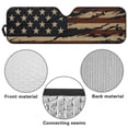 thumbnail image 6 of XYZCANDO US Flag Windshield Sun Shade Windshied Sunshade Block UV Rays Compatible with 2007-2024 Wrangler Rubicon Sahara TJ JK JKU 2 & 4 Door Car Sun Shade Heat Shield, 6 of 7