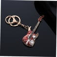 thumbnail image 4 of IFANLANDOR Llavero Colgante Guitarra Decorativa En Con Material Seguro Y Superficie Pulida Sin Daño, 4 of 8