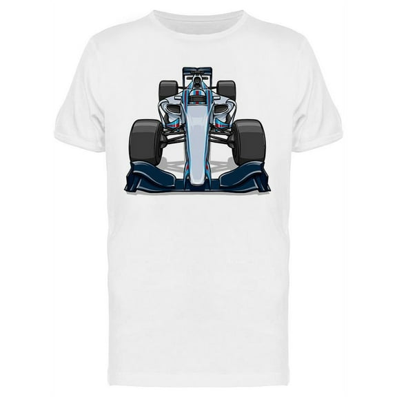 Front View Of A Race Car T-Shirt Men -Image by Shutterstock, Male Small