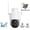 Opal White 4G Trail Camera, variant on Camouflage 4G LTE Solar Security Camera, 4MP Dual Lens, 360° PTZ 5X Zoom, PIR, Color Night Vision, 9000mAh, IP65, SIM Card