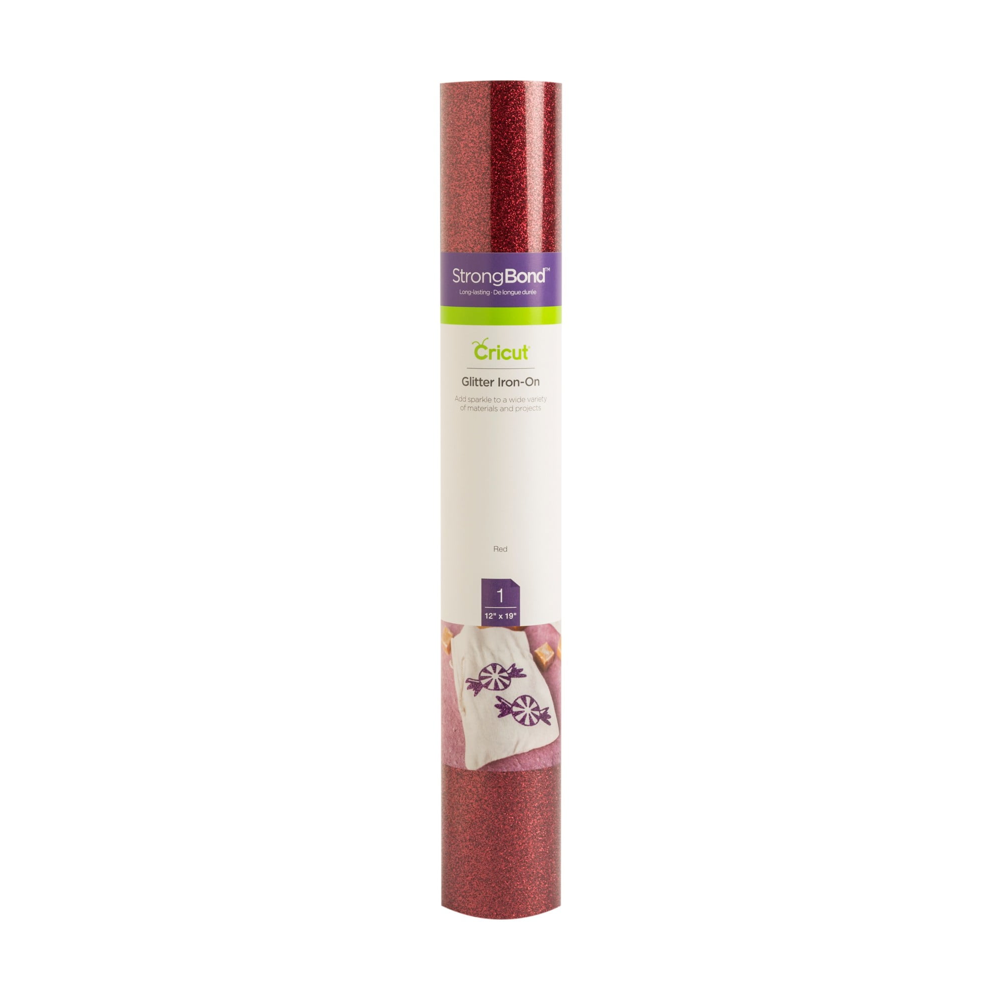 Cricut® Glitter Iron-On, Red - Walmart.com