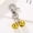 Gold, variant on Pet Jingle Bells for Cat Dog Collars, Loud Dog Pendant Bells Charm for Necklaces, Training Tracking Anti-Lost Pet Jewelry Making Accessories Supplies
