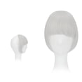 thumbnail image 2 of Short Neat Bangs Clip in Front Hair Extensions Fringe Bang Wig for Women, 2 of 4