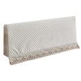 thumbnail image 4 of Funda de cama elástica Funda de cama Funda de cama prueba de polvo 180 Beige Sunnimix Protector de la cubierta de las cabeceras de la cama, 4 of 8