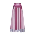 thumbnail image 3 of SHTXOZHI Cargo Skirt for Women Elastic Waisted A-Line Maxi Skirt Printed Long Skirts with Pockets, 3 of 5
