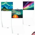thumbnail image 5 of 20 Blank All Occasion Cards Assorted (10 Designs, 2 Each) - Aurora Borealis All Occasion (4" x 5.12") AM7029OCB-B2x10, 5 of 6