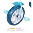 thumbnail image 3 of Triciclo Apache Frozen Grande Deluxe con Barra de Empuje Azul, 3 of 4