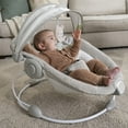 thumbnail image 5 of Ingenuity InLighten Baby Bouncer Seat with Light Up Toy Bar & Tummy Time Pillow, Unisex - Nate, 5 of 17