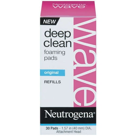 Neutrogena Wave Deep Clean Foaming Pads Refills - 30 CT - Walmart.com
