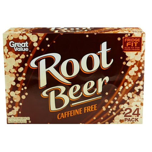 Great Value Root Beer, 24 Count, 12 fl oz