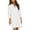 White, variant on Sngxgn Women Deep V Neck Wrap Dress Summer Sleeveless Party Dress(White,S)
