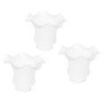 thumbnail image 1 of 3pcs E27 Clear Replacement Pendant Lamp Shade Frosted Shade 13x10cm, 1 of 8