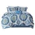 thumbnail image 6 of Home Essence Nepal Bed in a Bag Comforter Bedding Set, Blue, Full, 6 of 17