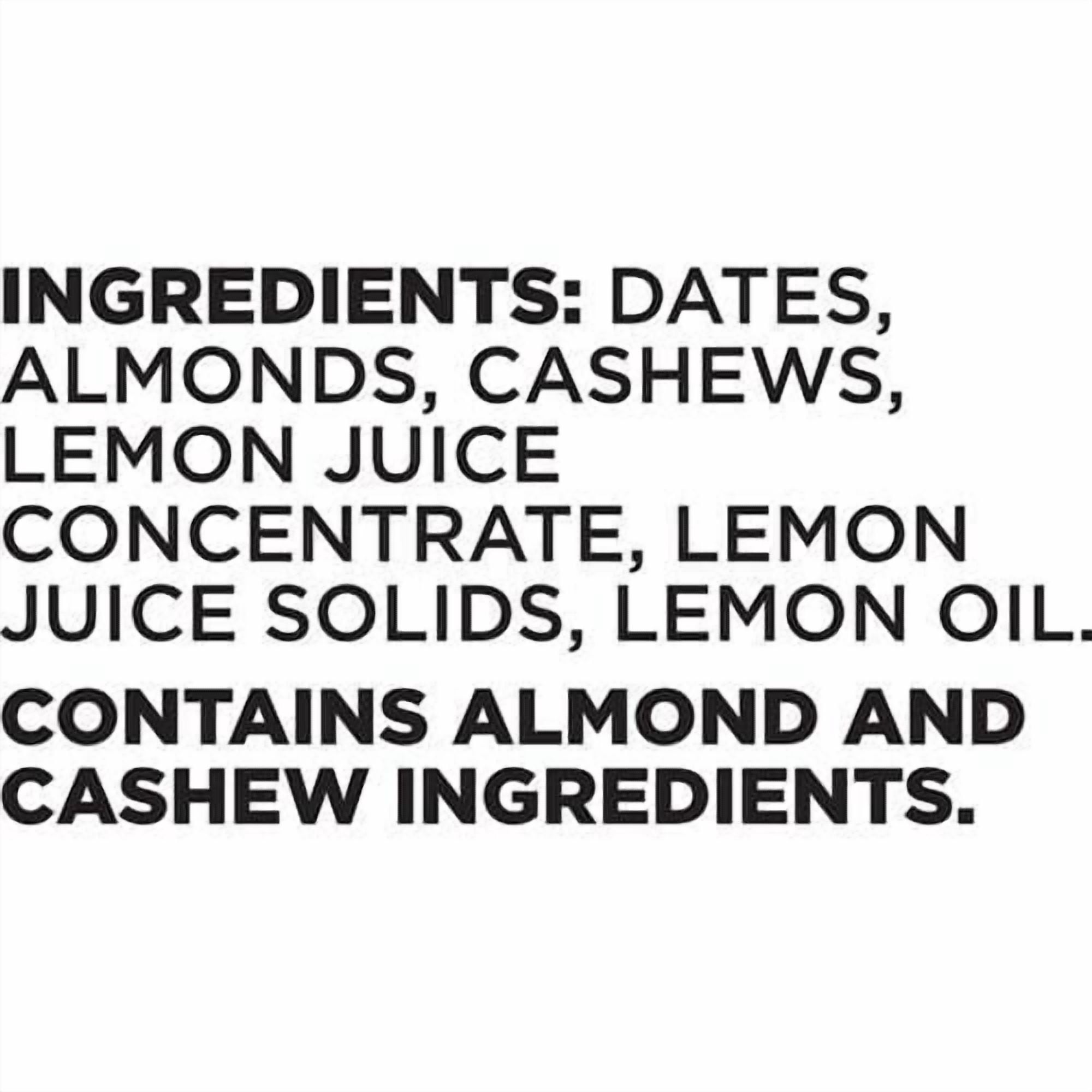 Larabar Lemon Bar, Gluten Free Vegan Fruit & Nut Bar, 1.6 Oz Bars, 6 Ct - Pack of 2