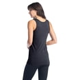 thumbnail image 4 of Fishers Finery Womens Essential Ecofabric Jersey Casual Yoga Tank - New Fabric (Black, L), 4 of 5