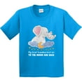thumbnail image 3 of Inktastic My Great Grandma Loves Me to the Moon and Back Elephant Youth T-Shirt, 3 of 5