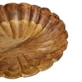 thumbnail image 6 of Creative Co-Op Boho Carved Wood Bowl with Scalloped Edge, Natural, 6 of 10