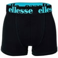 thumbnail image 2 of ellesse Calzoncillos para Hombre, Paquete de 7 - Yema Calzoncillos de 7 paquetes, Logo, Algodón Stretch Negro/Multi2 3XL (XXX-Large), 2 of 7