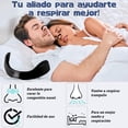 thumbnail image 3 of 90 Tiras nasales antironquidos,4 Piezas Dilatador Nasal magnetico Antirronquidos,Alivia Congestión,Mejora Respiración para Dormir y Reduce los Ronquidos,Ideal Hogar/Deportes/Viajes(Negro 45pcs), 3 of 7