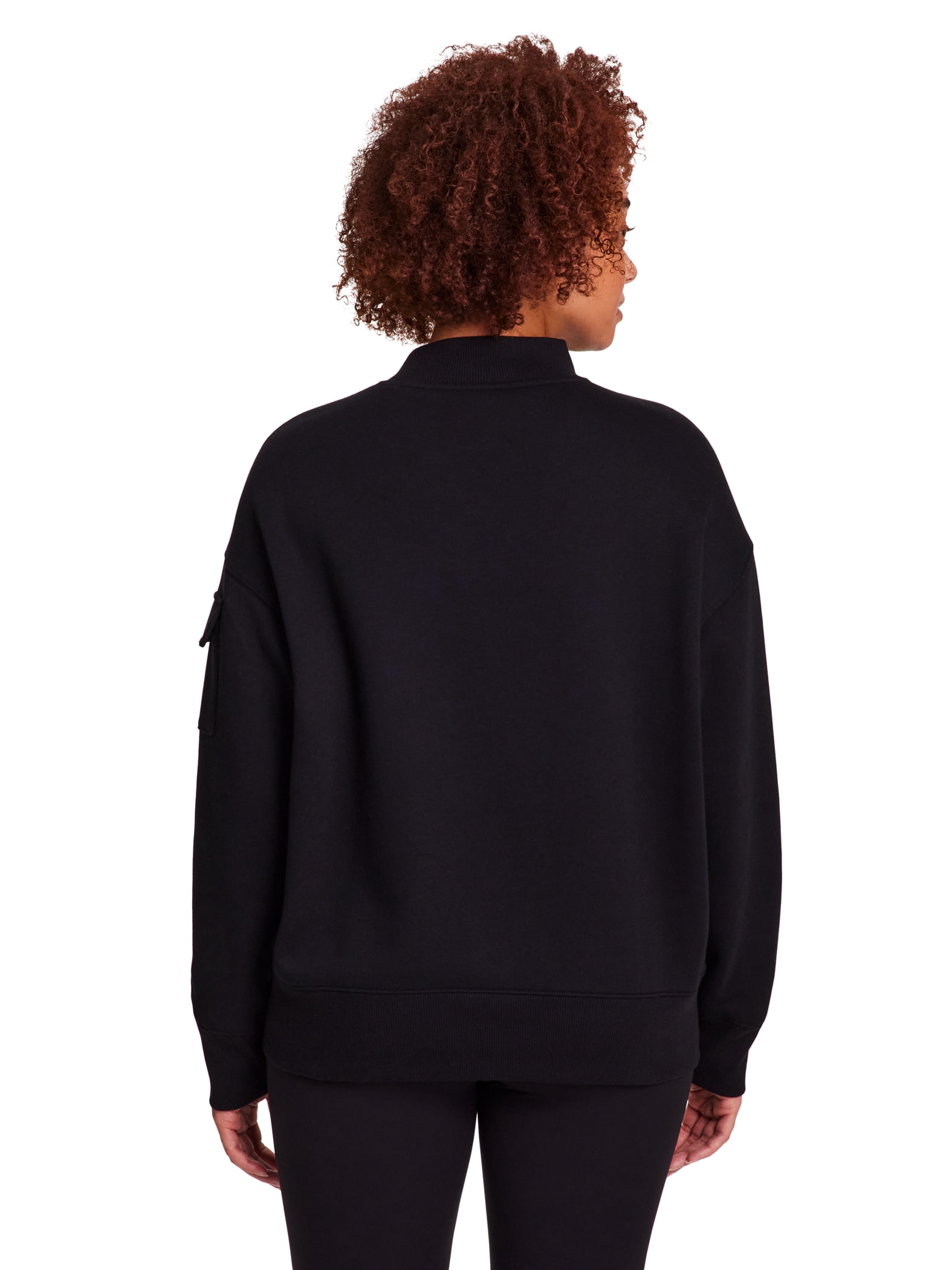 Reebok Women's & Women's Plus Transition Mock Neck Sweatshirt, Sizes XS-4X