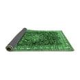 thumbnail image 2 of Ahgly Company Indoor Rectangle Persian Emerald Green Traditional Area Rugs, 2' x 5', 2 of 4