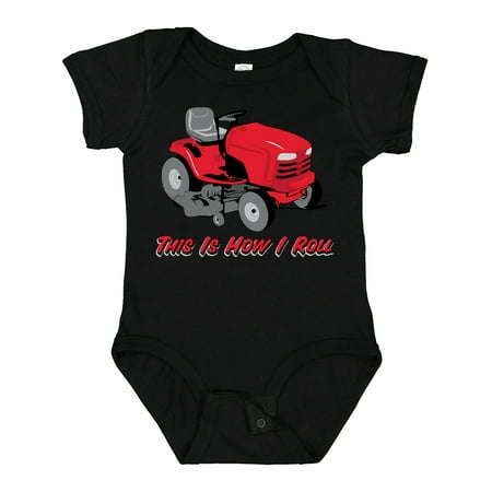 

Inktastic This is How I Roll Mower Boys or Girls Baby Bodysuit