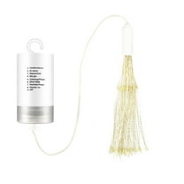 Yonrjhukm Firework Lights Led Copper Wire Star String Lights, Battery Operated Fairy Lights with Remote, Wedding Decorative Hanging Lights for Party Patio Garden Decoration