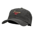 thumbnail image 2 of Louisiana Crawfish Embroidered Unstructured Cotton Cap - Black OSFM, 2 of 5