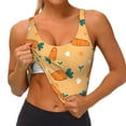 thumbnail image 3 of Pofeuu Love Carrot Print Sports Bra for Women Sexy Vest Yoga Running Gym Fitness Crop Bras Tops-XX-Large, 3 of 8