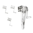 thumbnail image 3 of 5pcs/Set Stainless Steel Cheese Grater Hand Held Rotary Cheese Shredder Cutter and Slicer (1 Cheese Grater+4 Planer Tools), 3 of 6