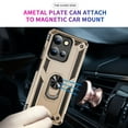 thumbnail image 4 of ELEHOLD Hybrid Rugged Case for Motorola Moto G Stylus 5G (2025) Full Body Protection with Metal Magnetic 360° Rotating Ring Holder Kickstand Shockproof Heavy Duty Case for Moto G Stylus 5G (2025),Gold, 4 of 6