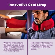 Cabeau Evolution S3 Travel Pillow, Memory Foam Airplane, Steel, Size No Size