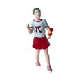 thumbnail image 4 of Yinanstore Modèle de Personnage de Voleur Miniature 1:64 Robe en Résine Rouge Polyvalente pour Fille, 4 of 8