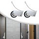 thumbnail image 3 of 2 piezas accesorios de puerta de polea de riel puerta silenciosa rodillo de riel puerta corrediza de vidrio, 3 of 4