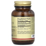 Solgar vitamin d3 10,000 iu softgels, 120 ct