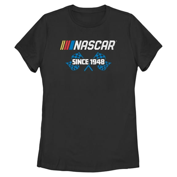 Womens NASCAR Racing Flags Since 1948 T Shirt