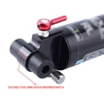 thumbnail image 4 of Shisuyan Mountain Bike Tail Rear Absorption Bushing Inflection Point Outer Diameter 12.7 Inner Diameter 8mm Absorbers Back Gall Turn Point 22.2*12.7*8mm(Black), 4 of 8