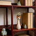 thumbnail image 4 of Dog Vase for Home Decor – Quirky Dog-Themed Ceramic Flower Vase for Pet Lovers, Cute Animal Figurine Decoration for Living Room or Office, 4 of 8
