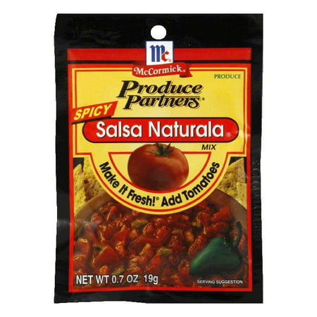 Produce Partners Salsa Naturala Mix Spicy, 0.7 OZ (Pack of (Best Spicy Salsa Brand)