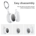 thumbnail image 2 of Protective Case Compatible for Airtags Tracker Anti-loss TPU Case with Keychain, 2 of 8