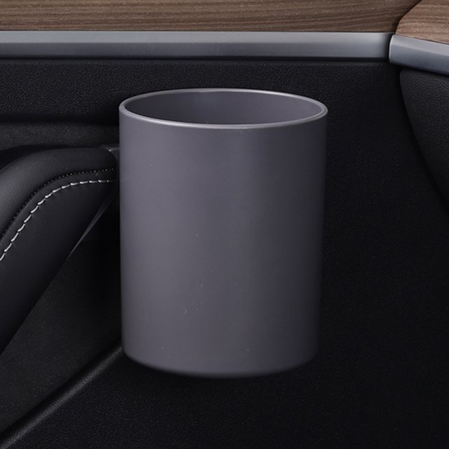 Portavasos Para Puerta De Coche Soporte para vasos de agua para bebidas, montaje en puerta Interior de coche, 2 uds., para Tesla Model 3 Y