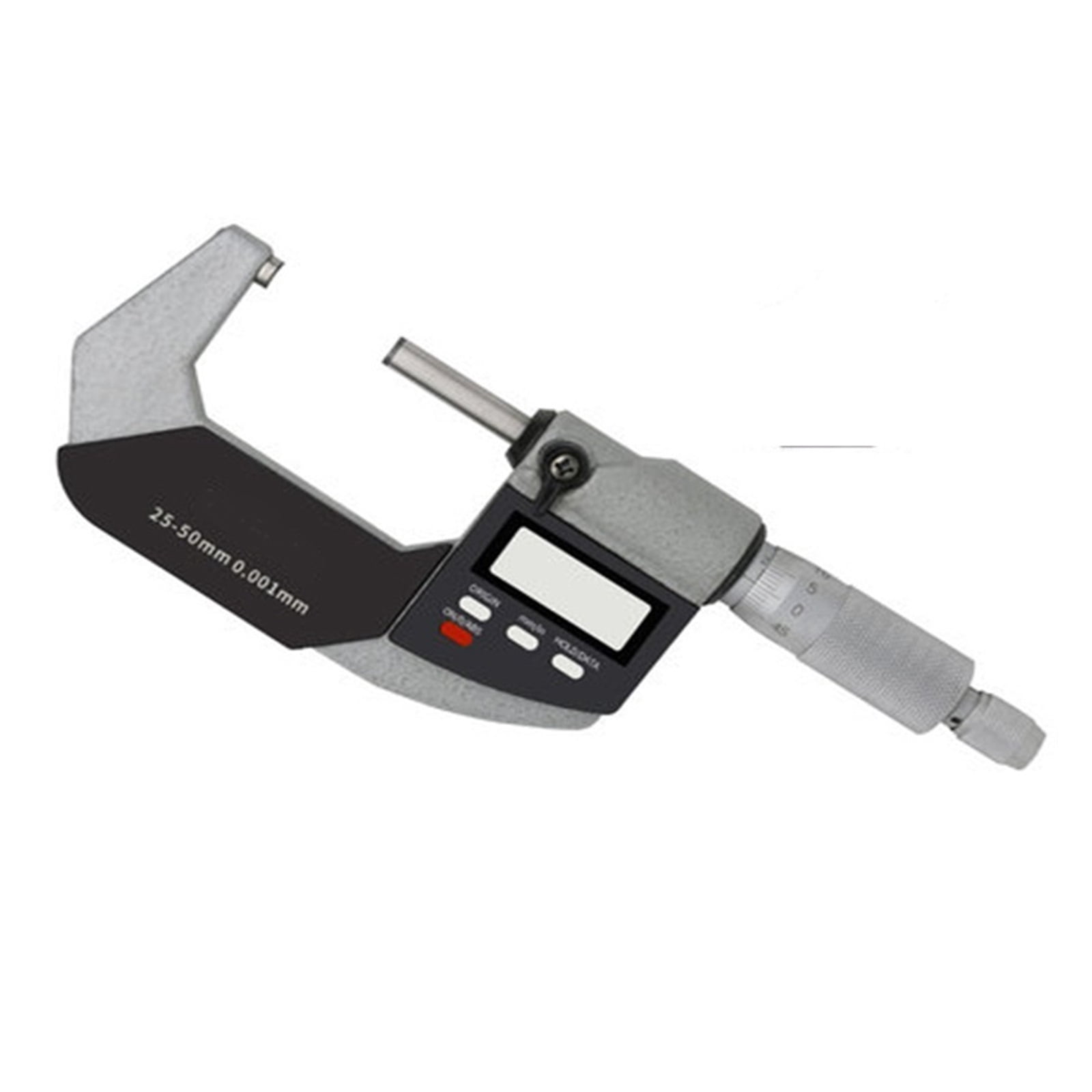 0.001mm Digital Outside Micrometer 0-25mm 25-50mm 50-75mm 75-100mm Electronic Micrometer Caliper Gauge Meter Micrometer Carbide ,Easy to Use