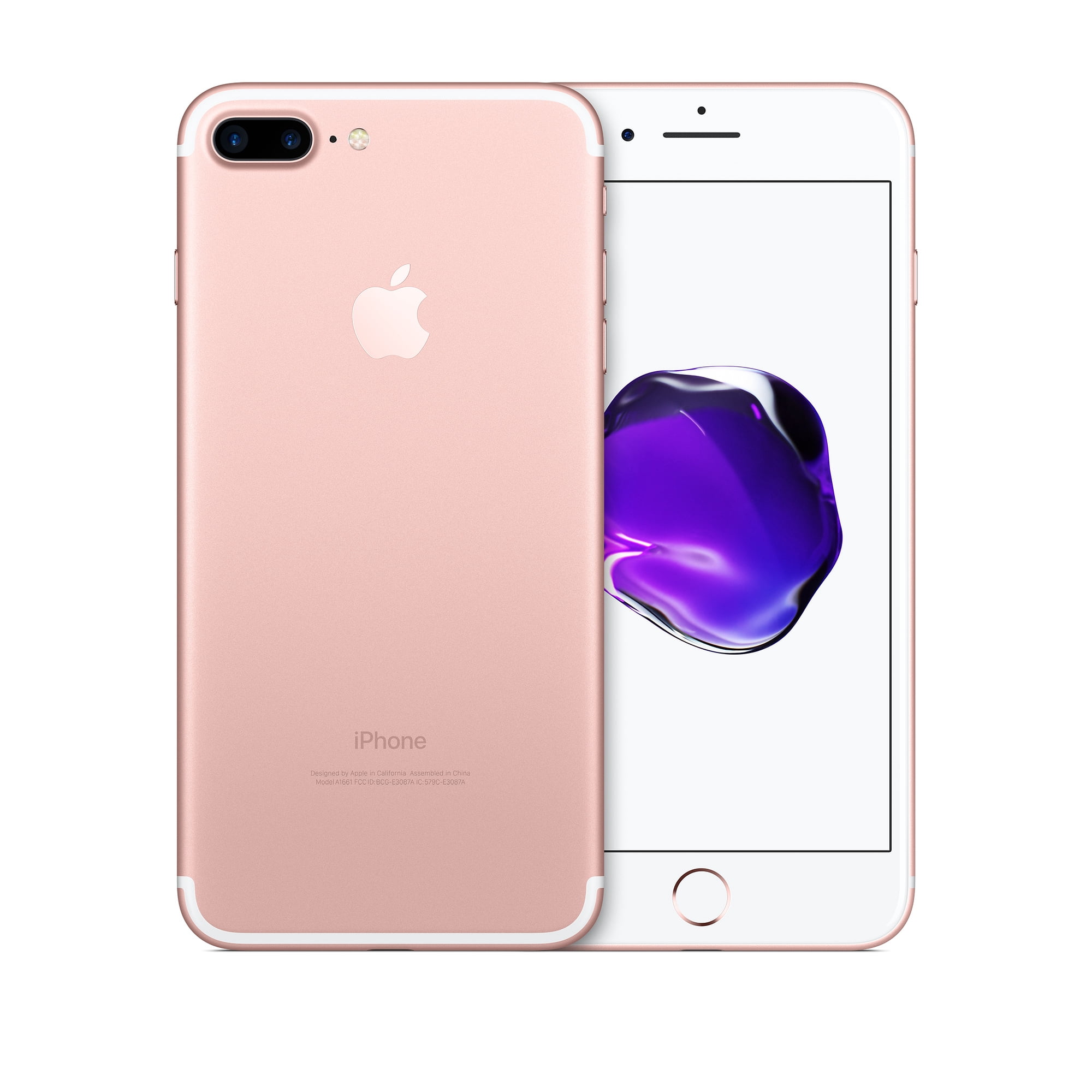 Restored Apple iPhone 7 Plus 32GB Rose Gold GSM Unlocked (AT&T / T-Mobile) Smartphone (Refurbished)