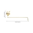 thumbnail image 2 of ETHZZLE Support de Pince pour Partitions de Saxophone Doré avec Serrage Réglable pour Utilisation Portable dans un Livre de Musique, 2 of 8