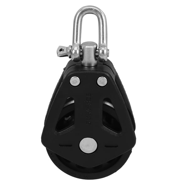 KAKOWELY Pulley System DIY Attachment Lifting Blocks Gym Equipment Small Gym Pulley Swivel Pulley,3.82"X2.05"X0.87"