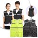 thumbnail image 3 of TQEHS Chaleco reflectante Chaleco transpirable Chaleco reflectante Chaleco nuevo K4, 3 of 6