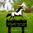 thumbnail image 3 of Handmadetneonsign Horse Memorial Stake, Horse Memorial Plaque, Horse Yard Stake, Horse Garden Stake 65426, 3 of 5