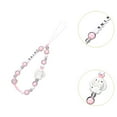 thumbnail image 6 of EHJRE Beaded Phone Lanyard Wristlet Lightweight Cute Beaded Phone Case Wrist Strap 22cm, 6 of 9