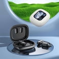thumbnail image 4 of Touch Screen Earbuds,Over The Ear Earbuds,Intelligent Touch Screen Open Bluetooth Earphones,Q16Pro Wireless Open Ear Earbuds Bluetooth 5.4,Touch Screen Display,Noise Reduction for Workout (Black xp2), 4 of 9